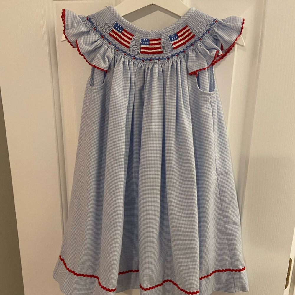 Patriot Smocked Dress